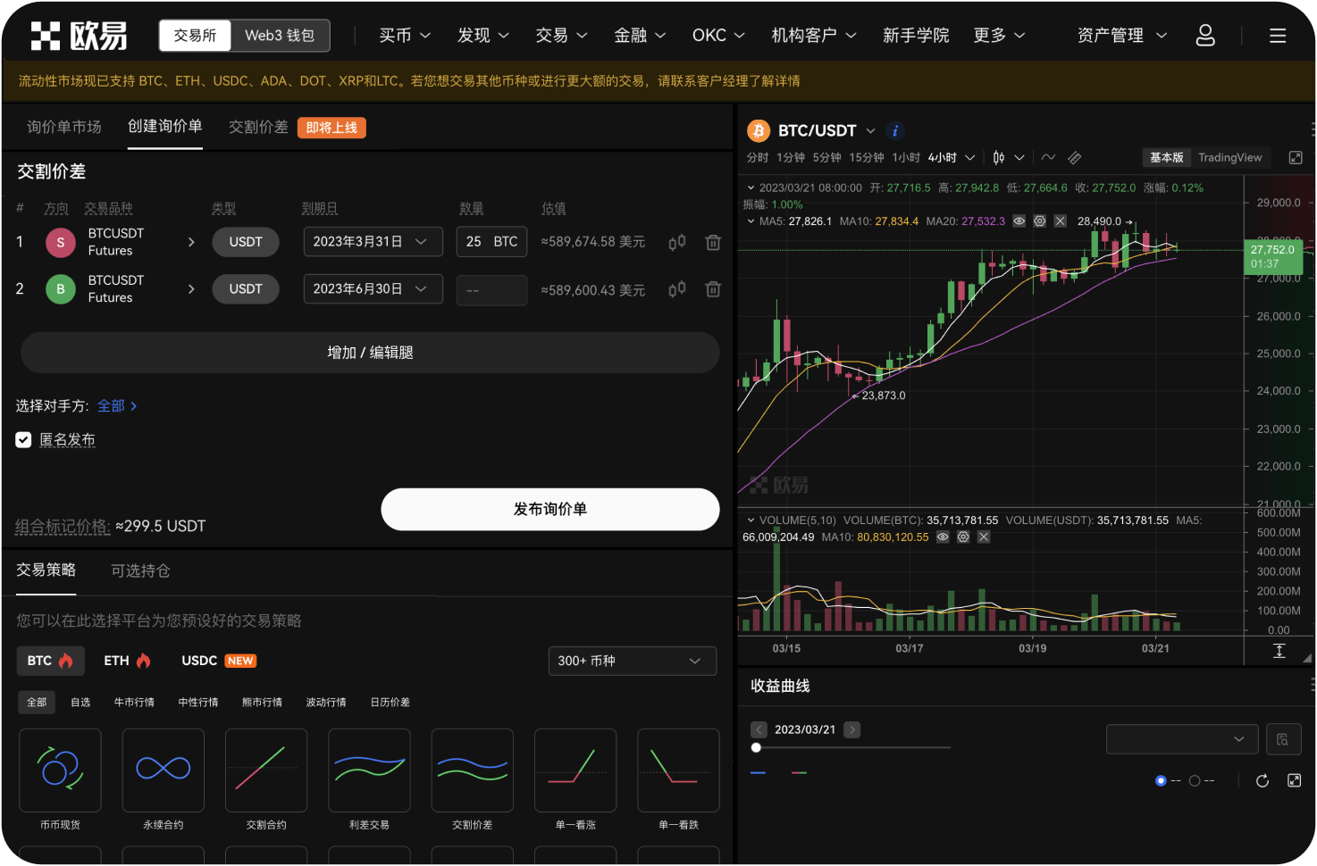 OKX的“发现”板块主要包含什么内容